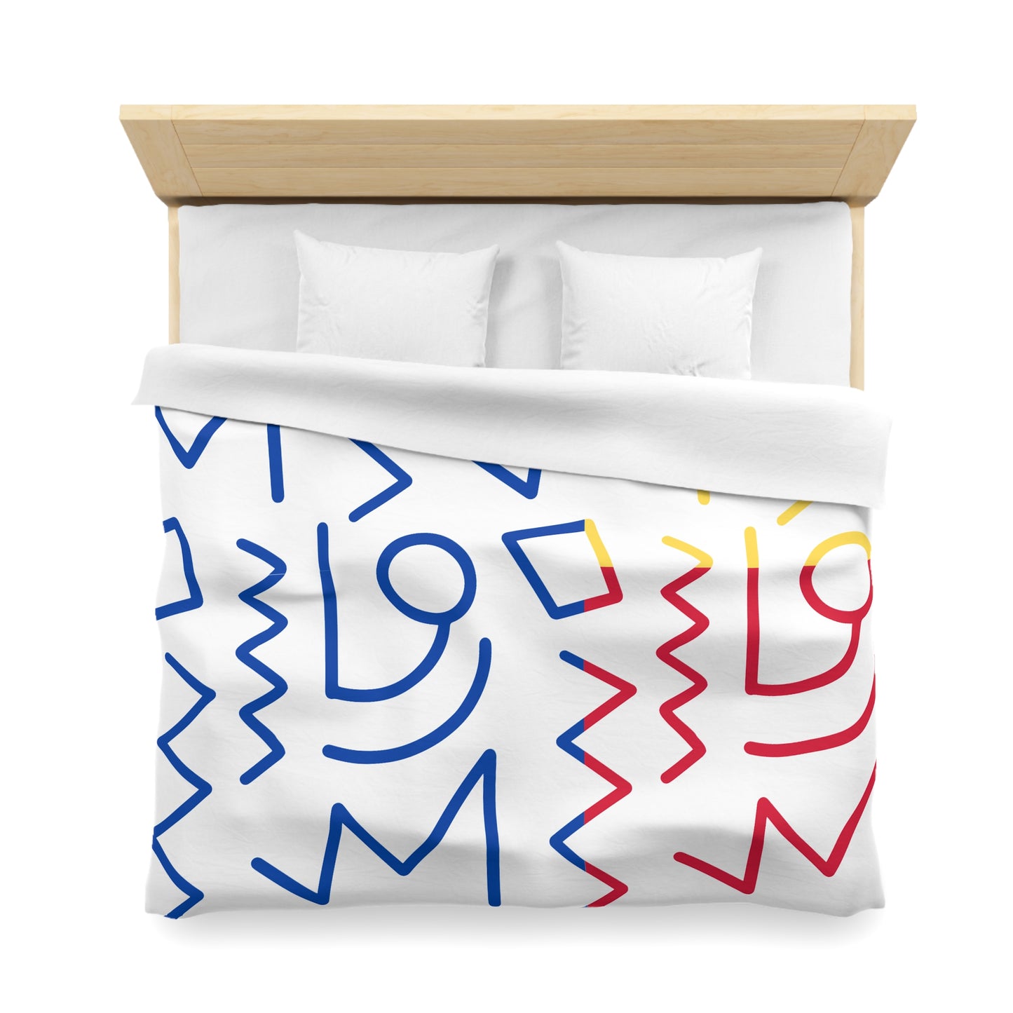 Color Block Tribal Duvet Cover