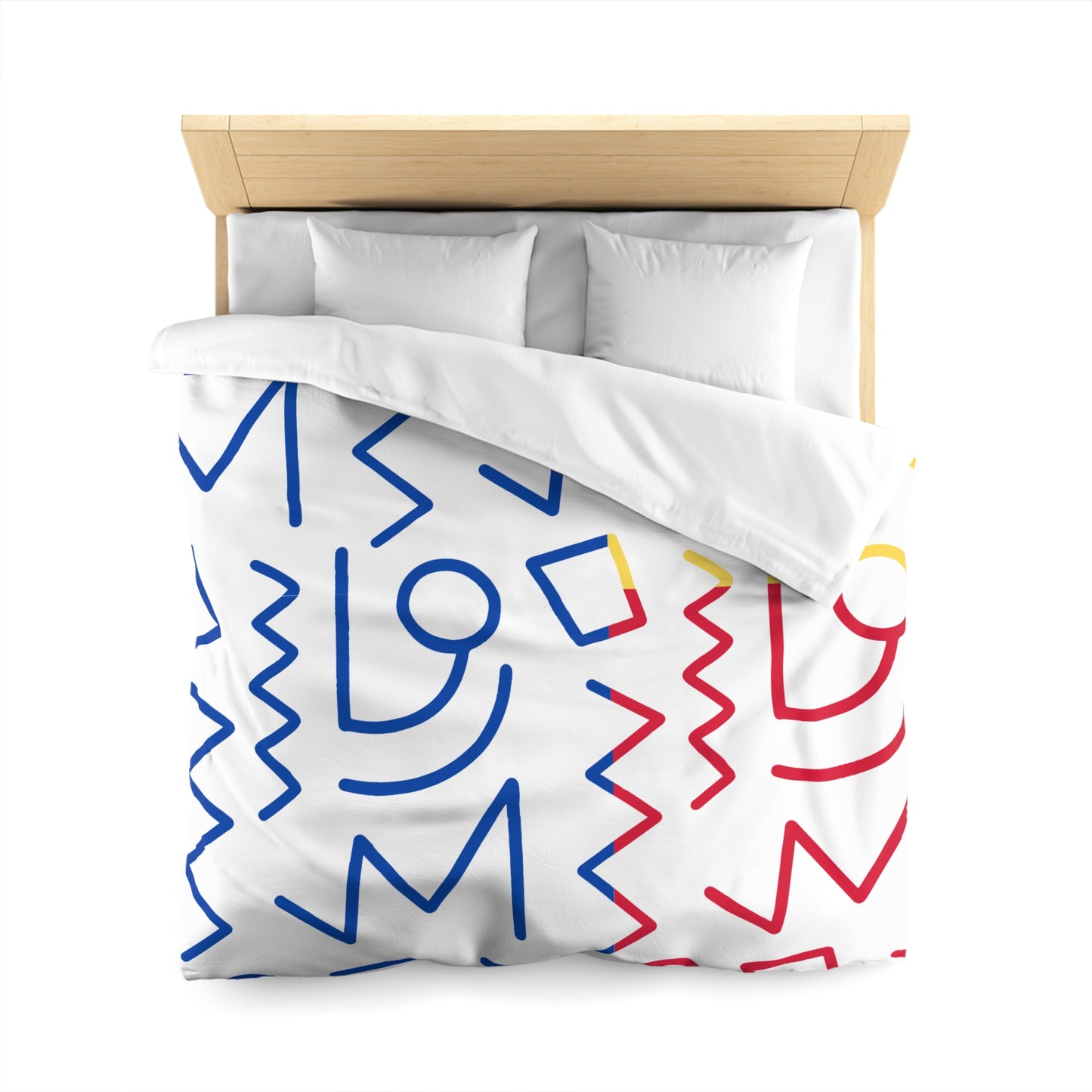 Color Block Tribal Duvet Cover
