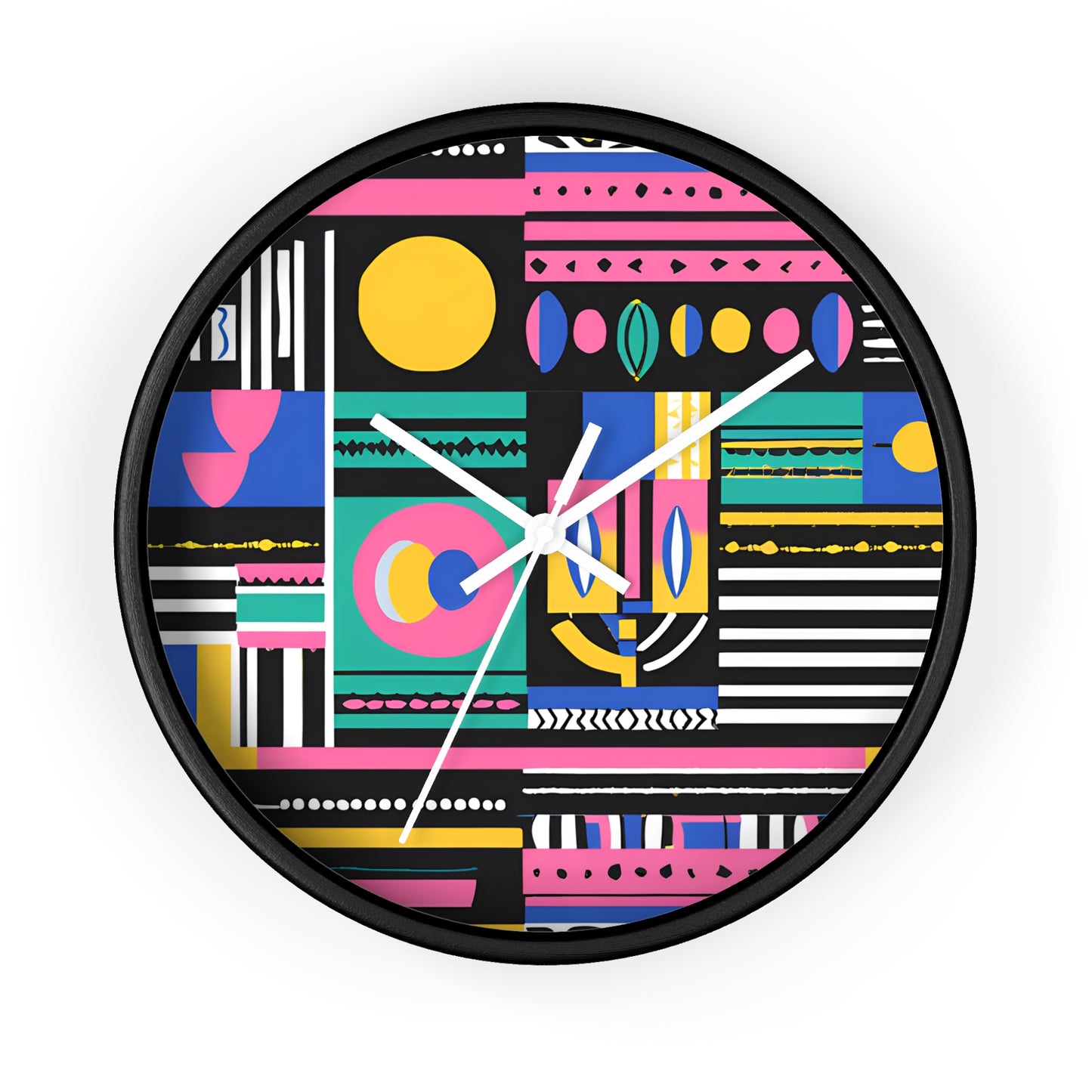 Abstract African Wall Clock