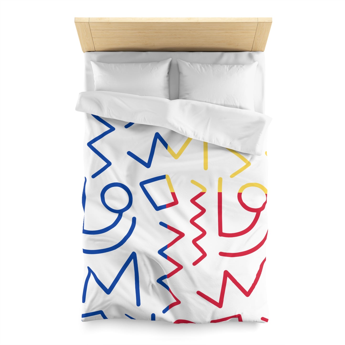 Color Block Tribal Duvet Cover