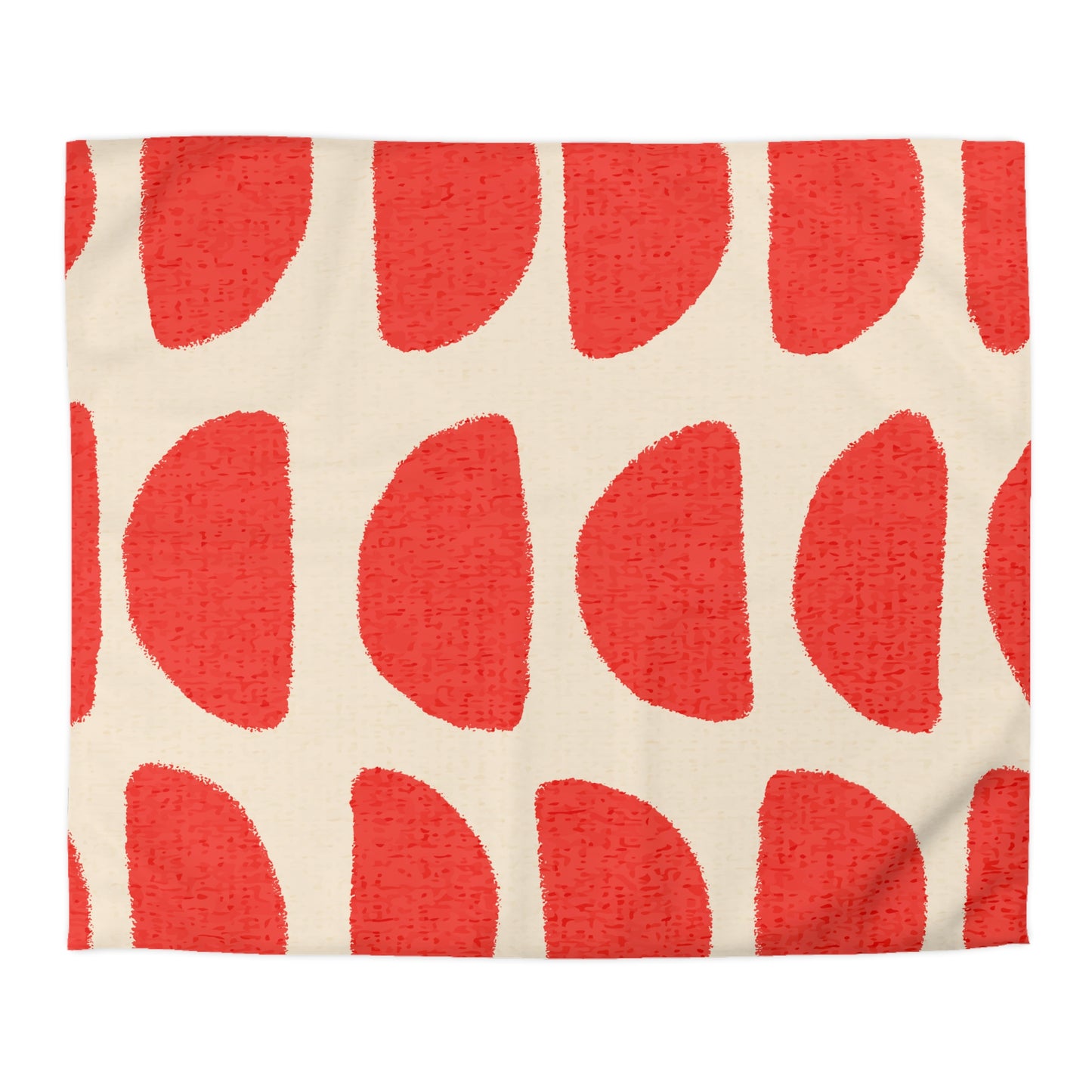 Retro Geometric Duvet Cover