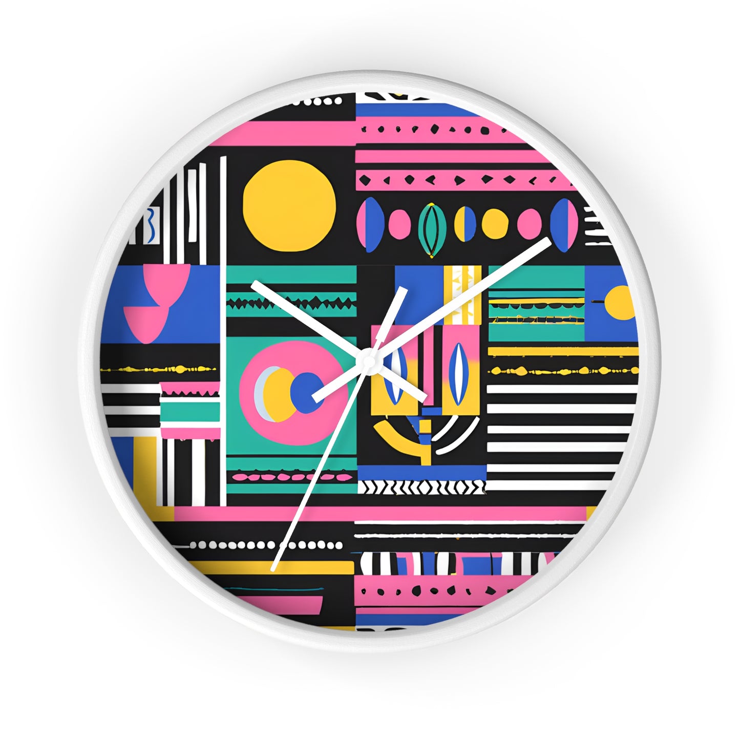 Abstract African Wall Clock