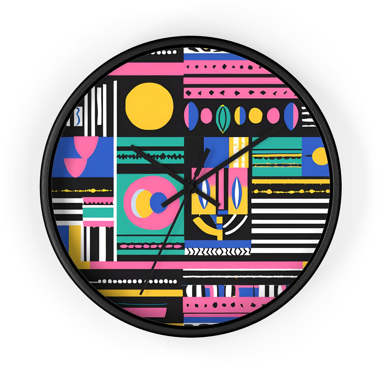 Abstract African Wall Clock