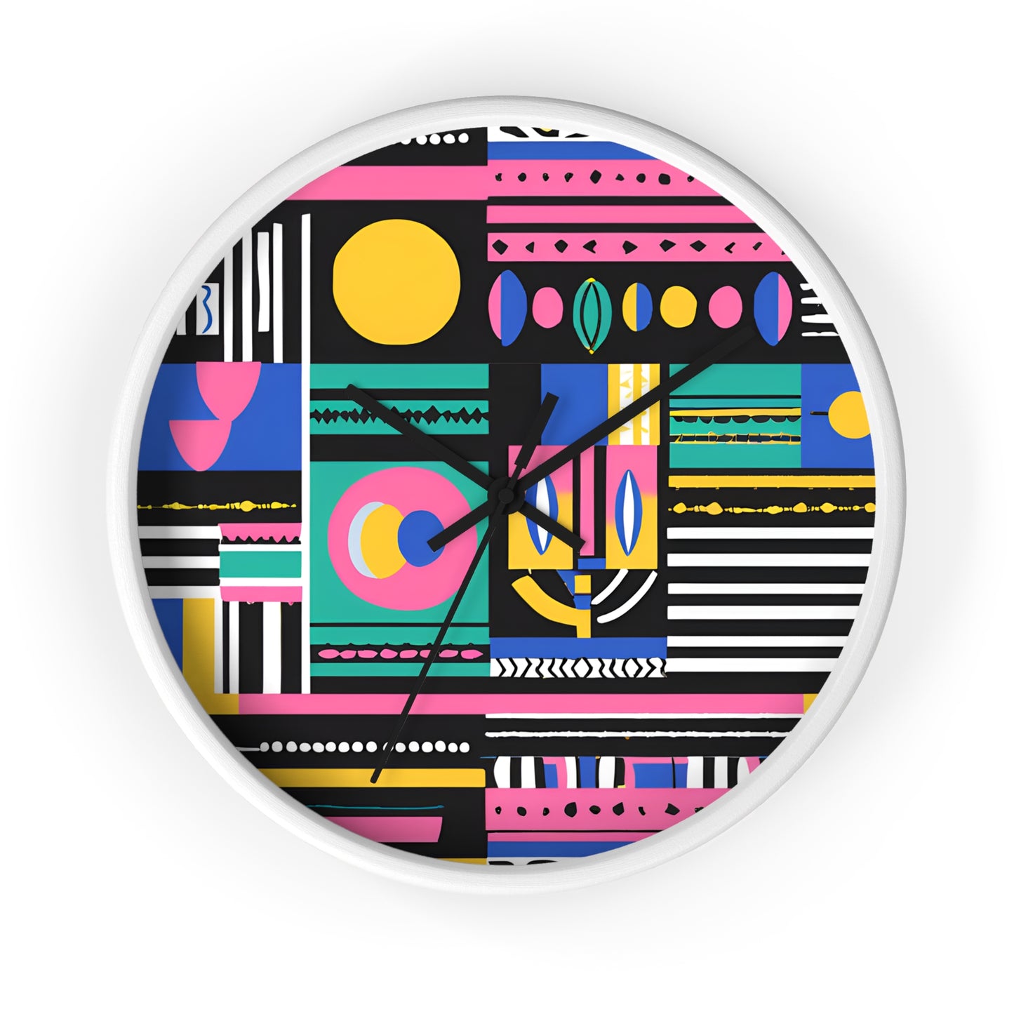 Abstract African Wall Clock