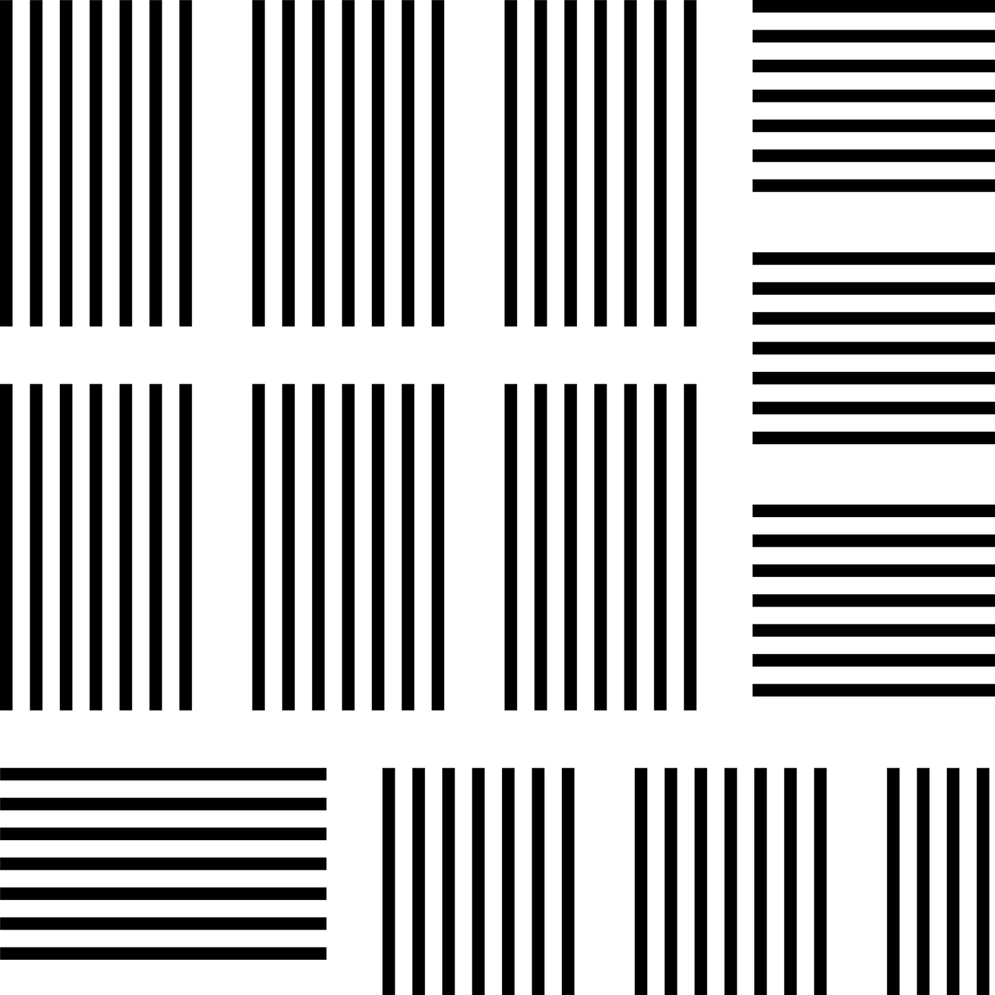 Minimalist Lined Peel & Stick Wallpaper Mural