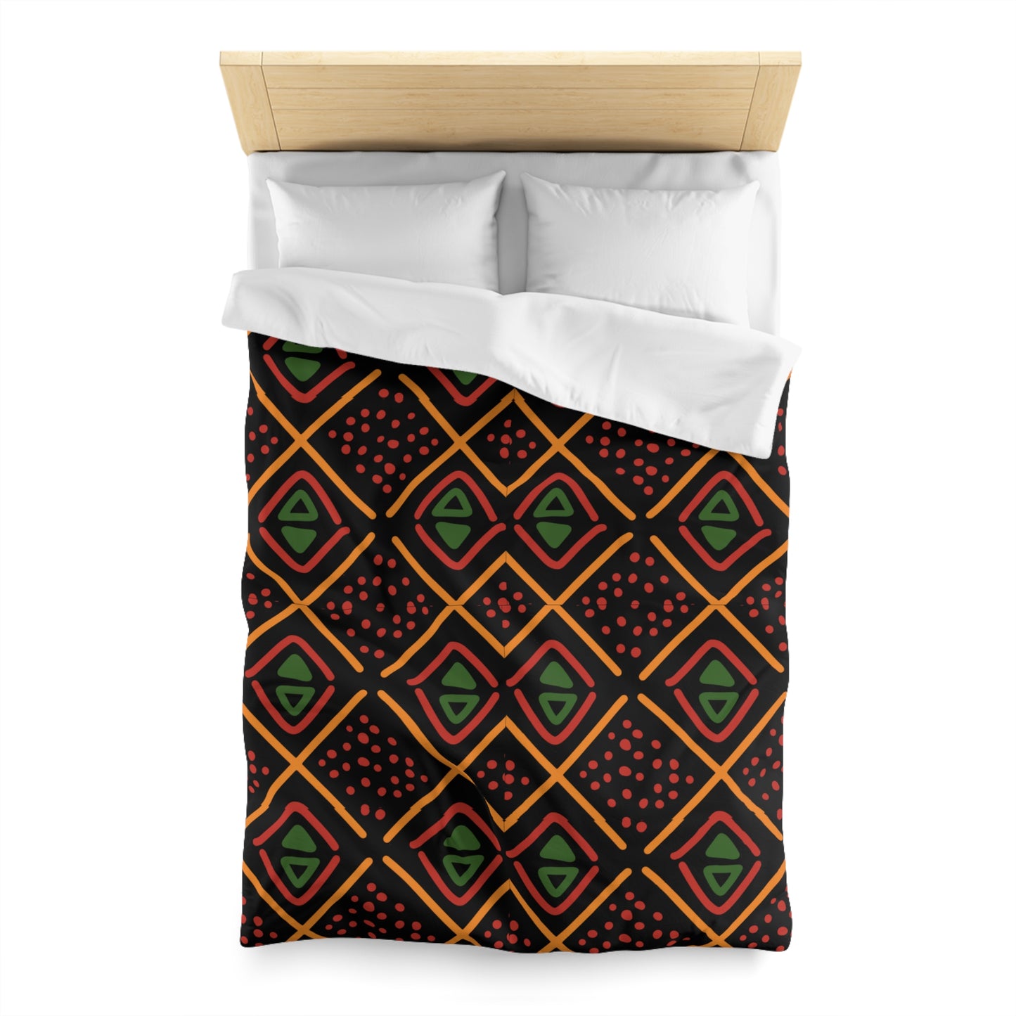 African Mudcloth Duvet Cover