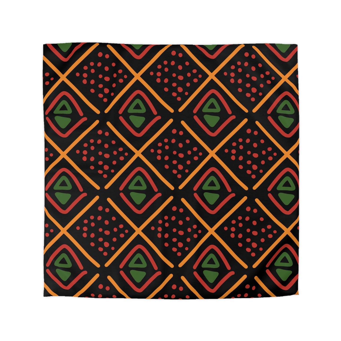 African Mudcloth Duvet Cover