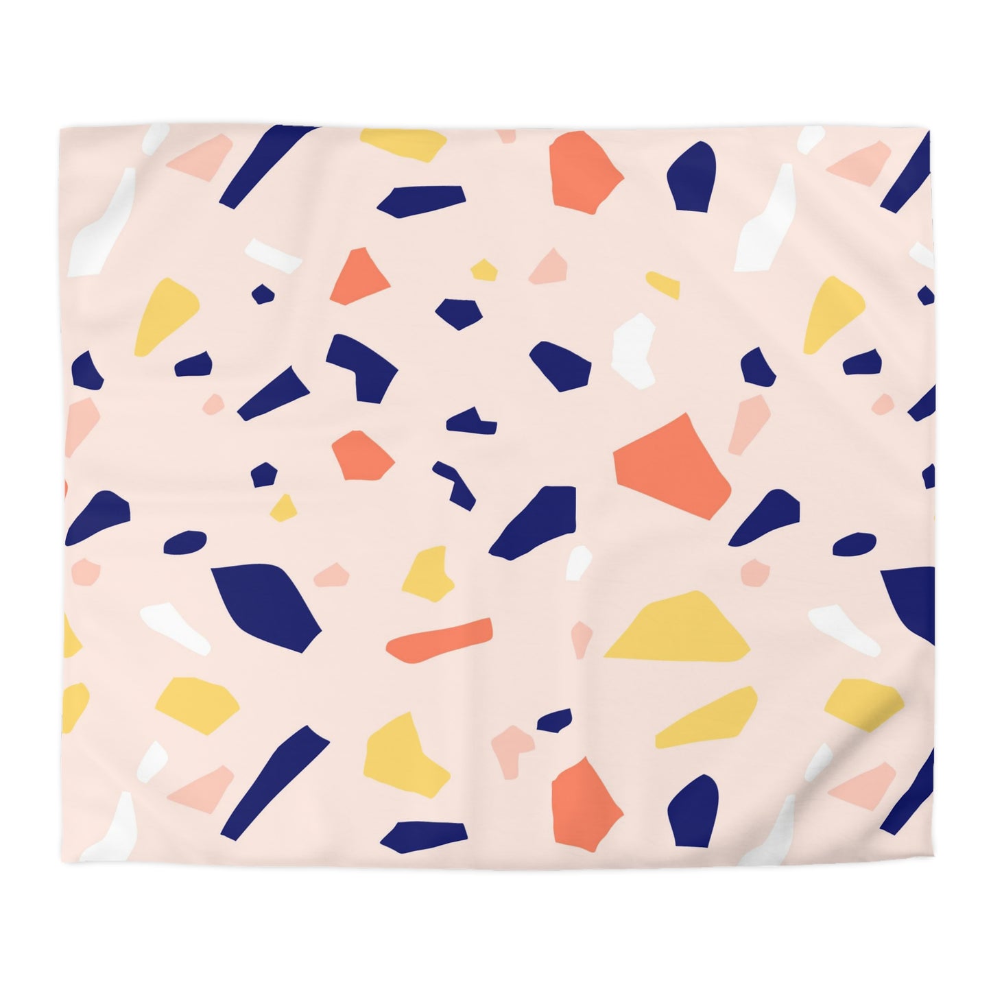 Abstract Terrazzo Duvet Cover