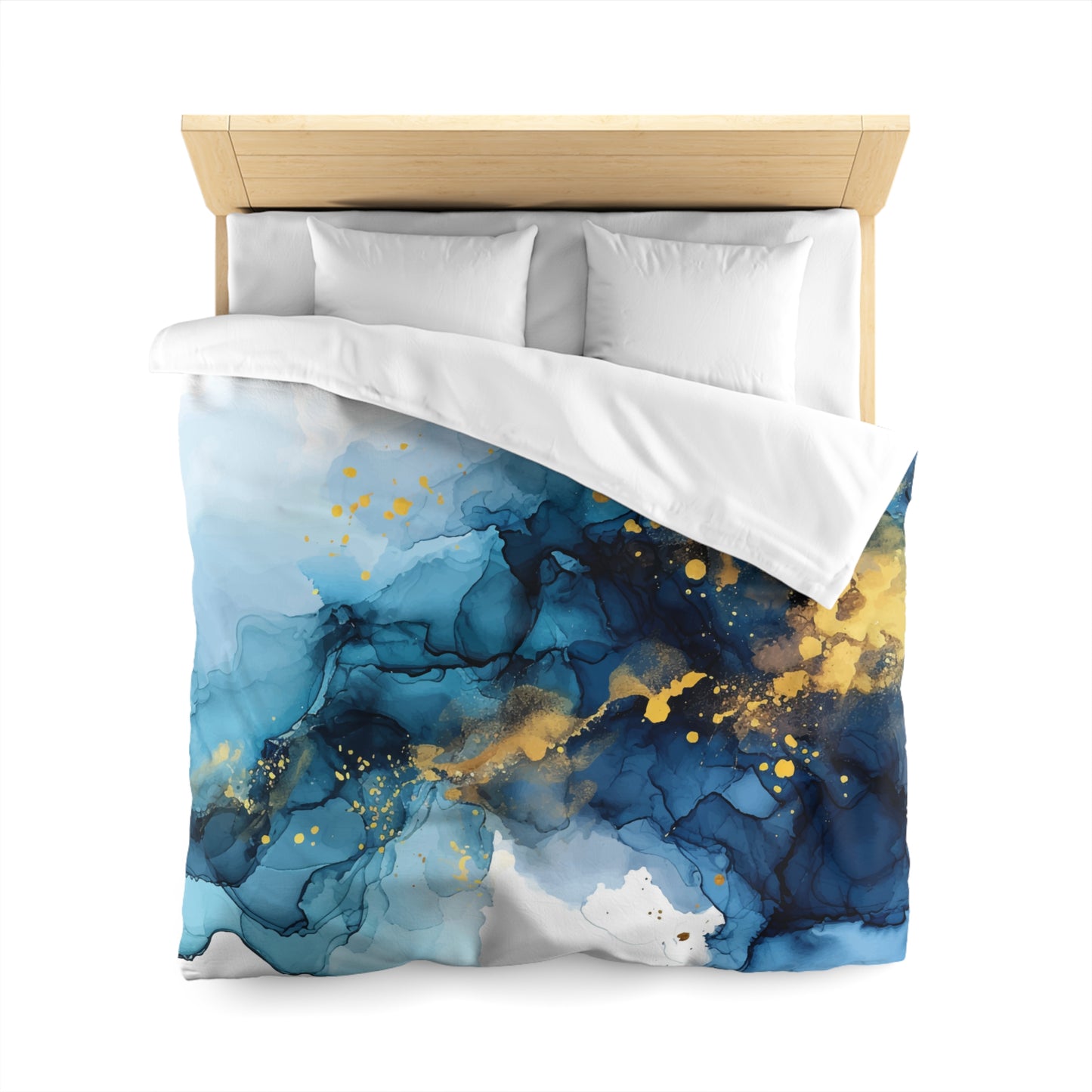 Fluid Ink Duvet Cover