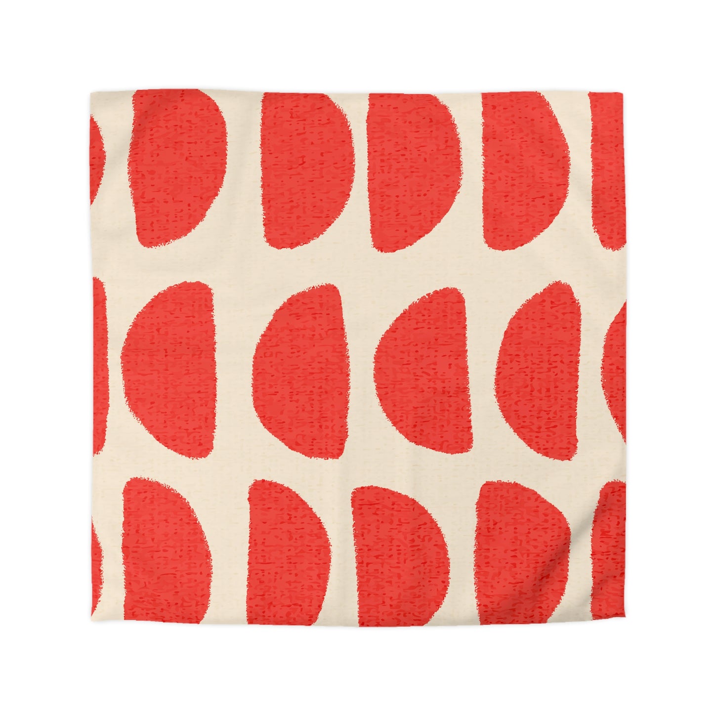 Retro Geometric Duvet Cover