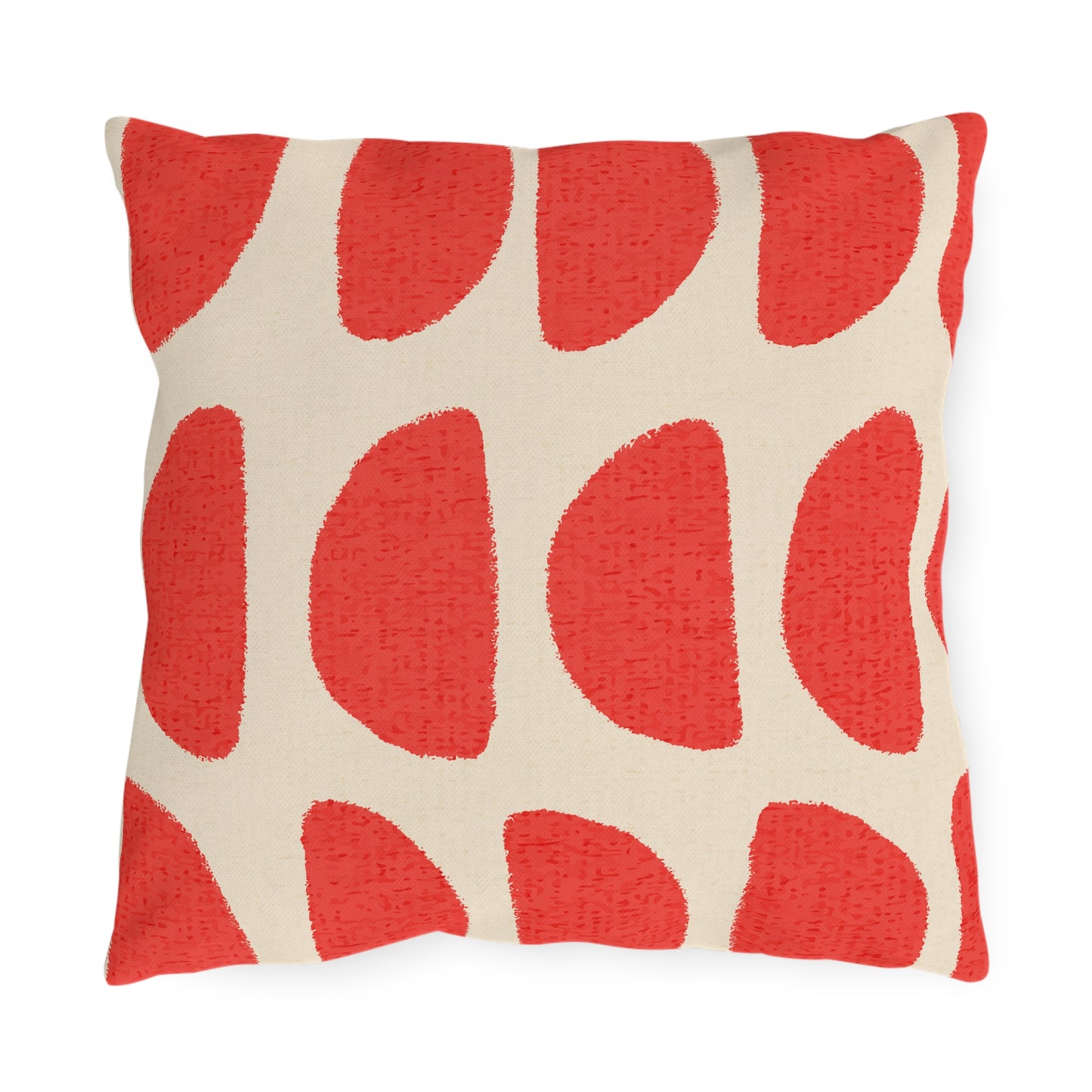 Retro Geometric Outdoor Pillow