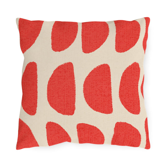 Retro Geometric Outdoor Pillow