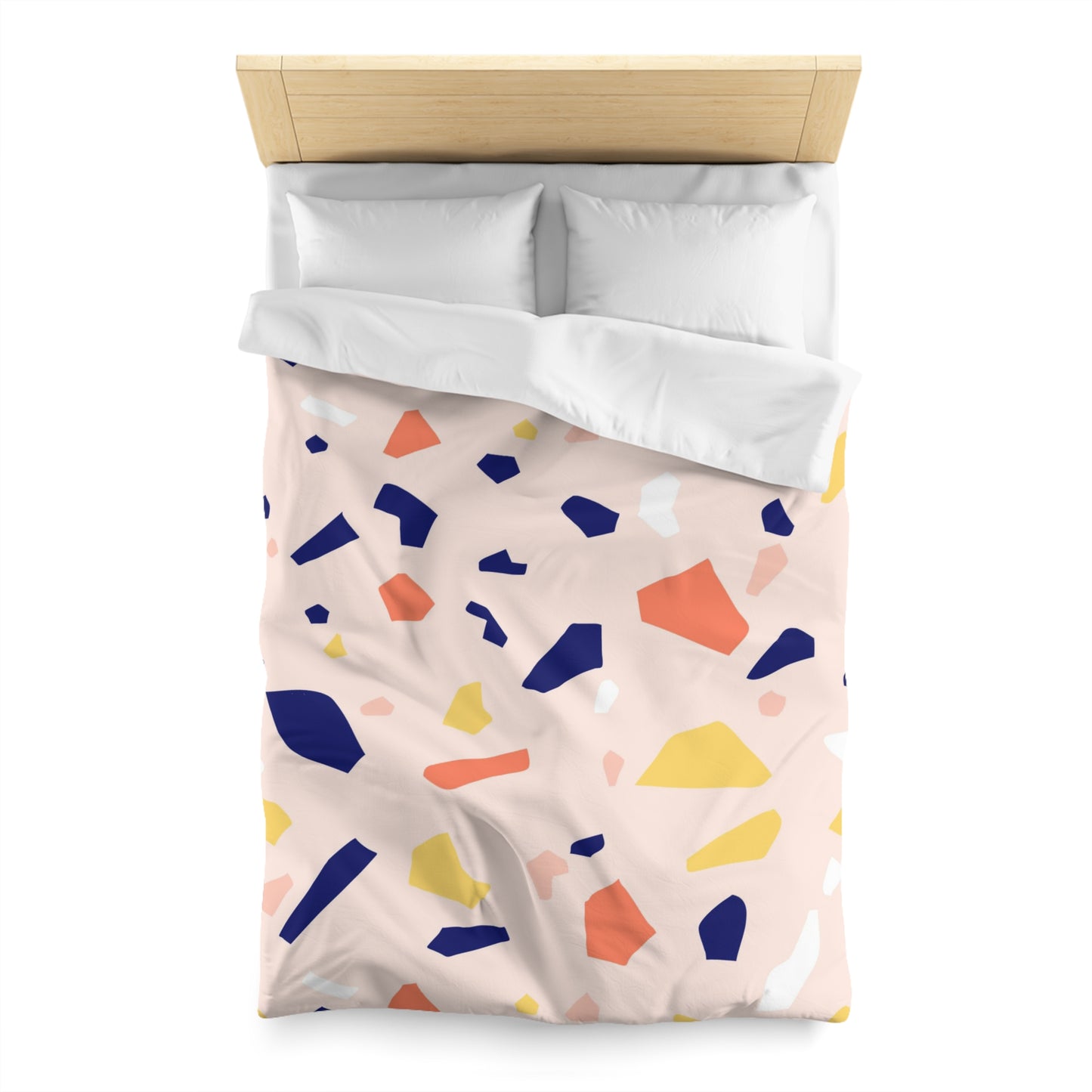 Abstract Terrazzo Duvet Cover