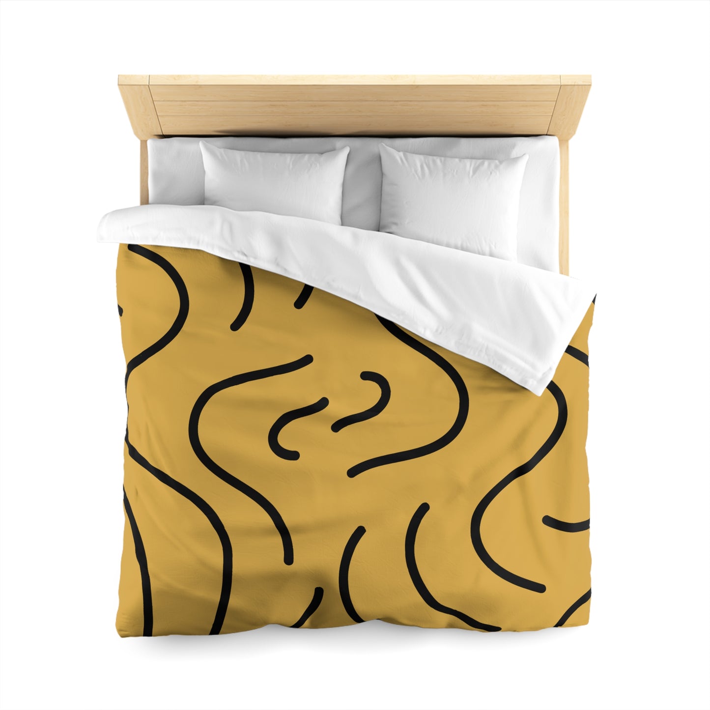 Wavy Lined Duvet Cover