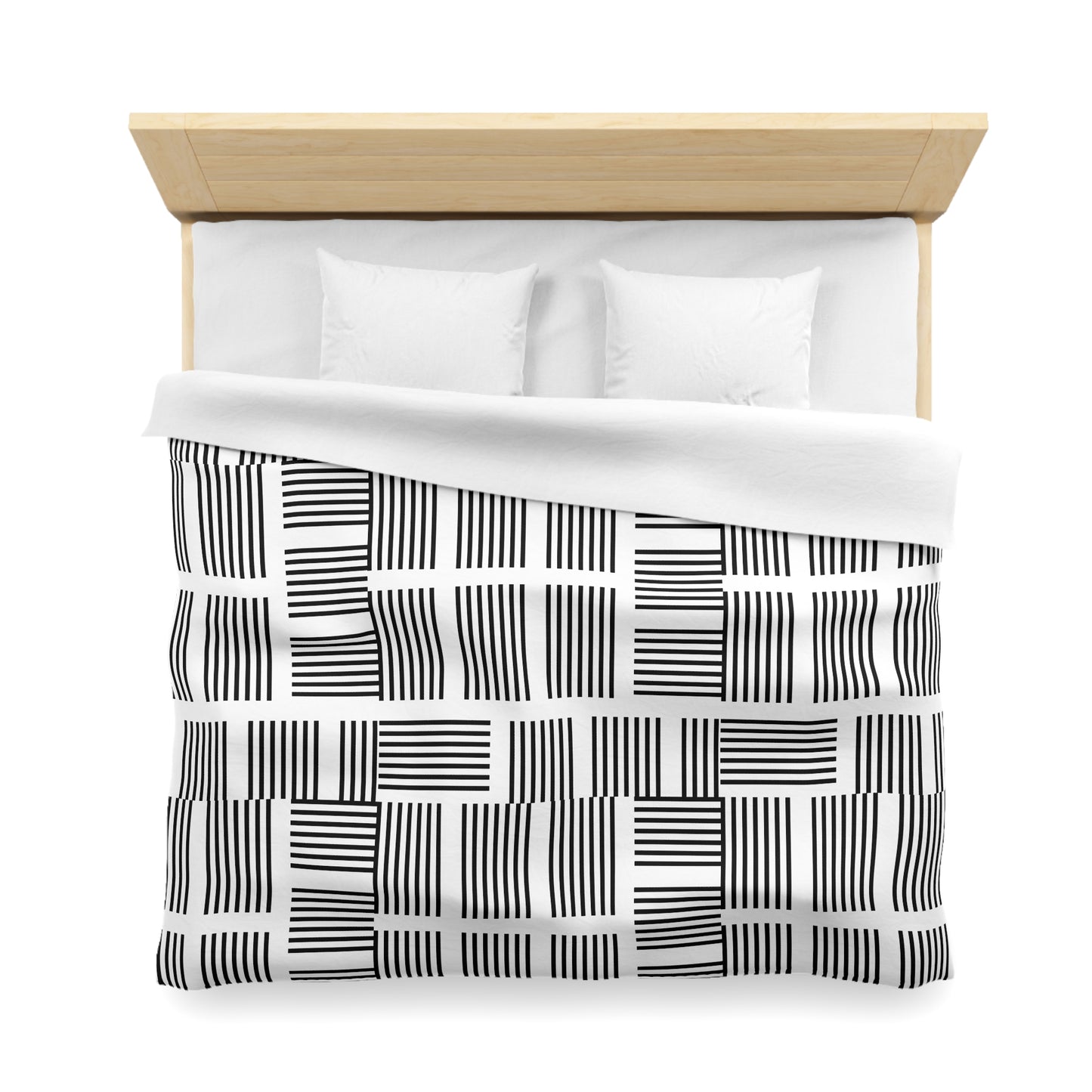 Minimalist Lined Duvet Cover