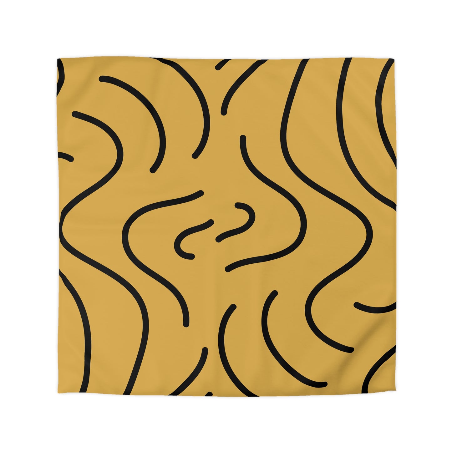 Wavy Lined Duvet Cover