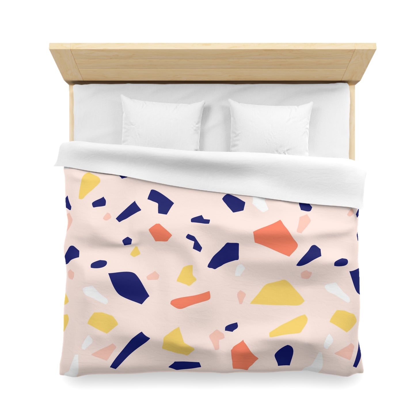 Abstract Terrazzo Duvet Cover