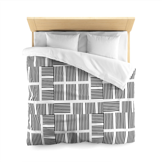 Minimalist Lined Duvet Cover