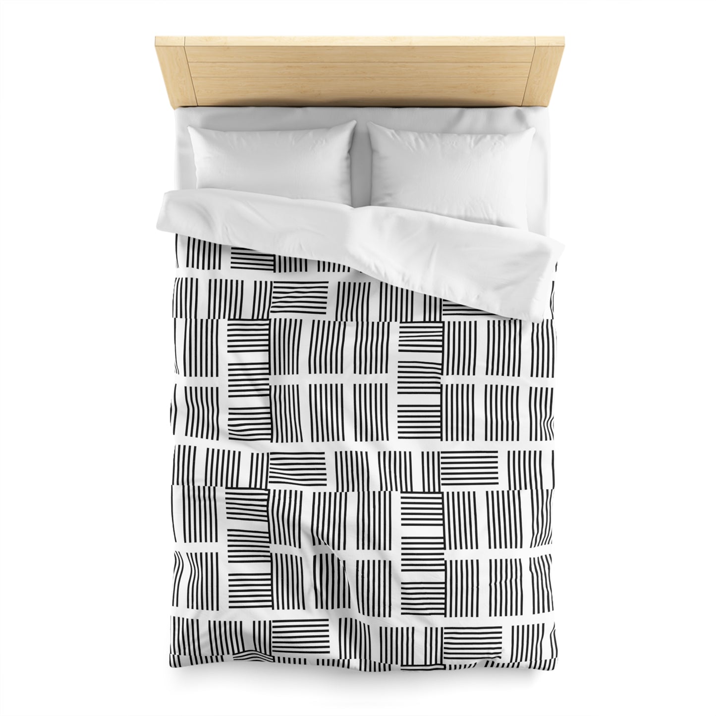 Minimalist Lined Duvet Cover