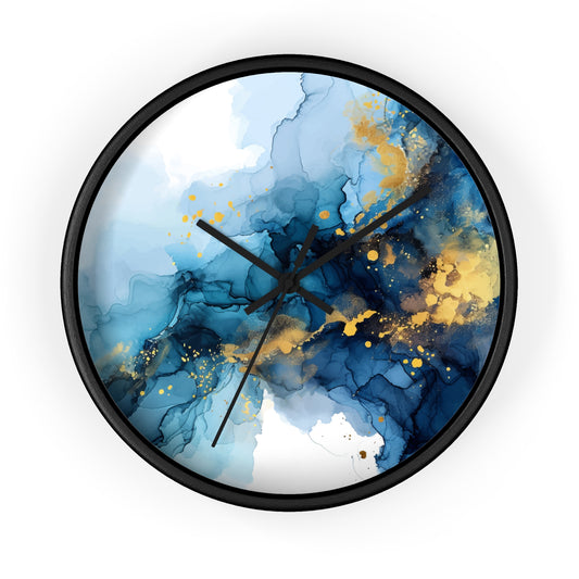 Fluid Ink Wall Clock