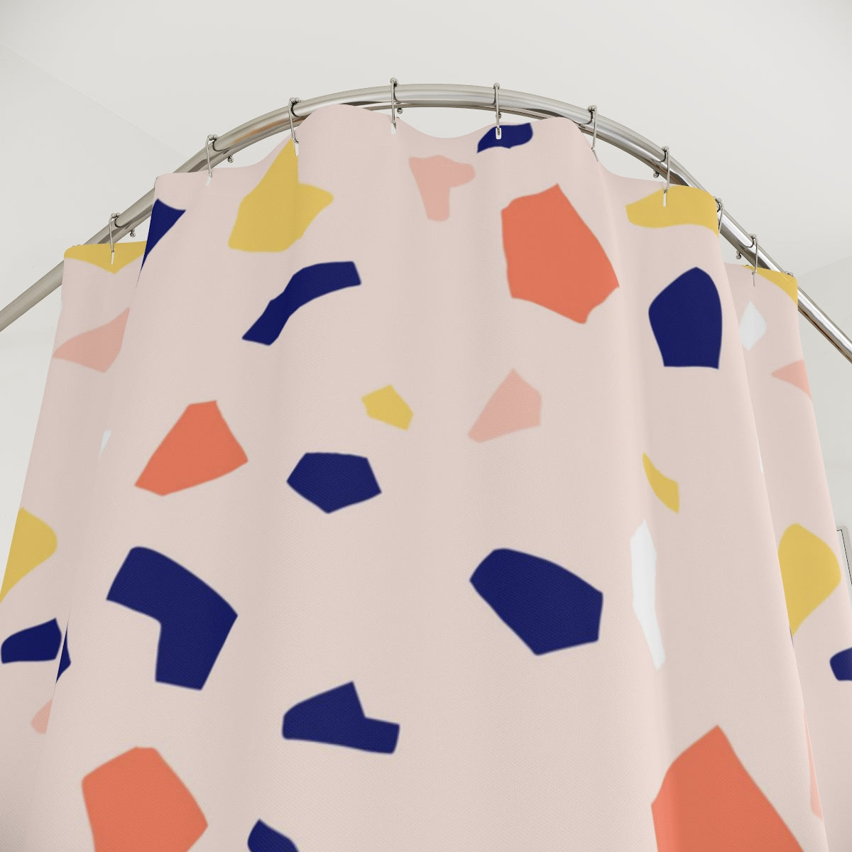 Abstract Terrazzo Shower Curtain