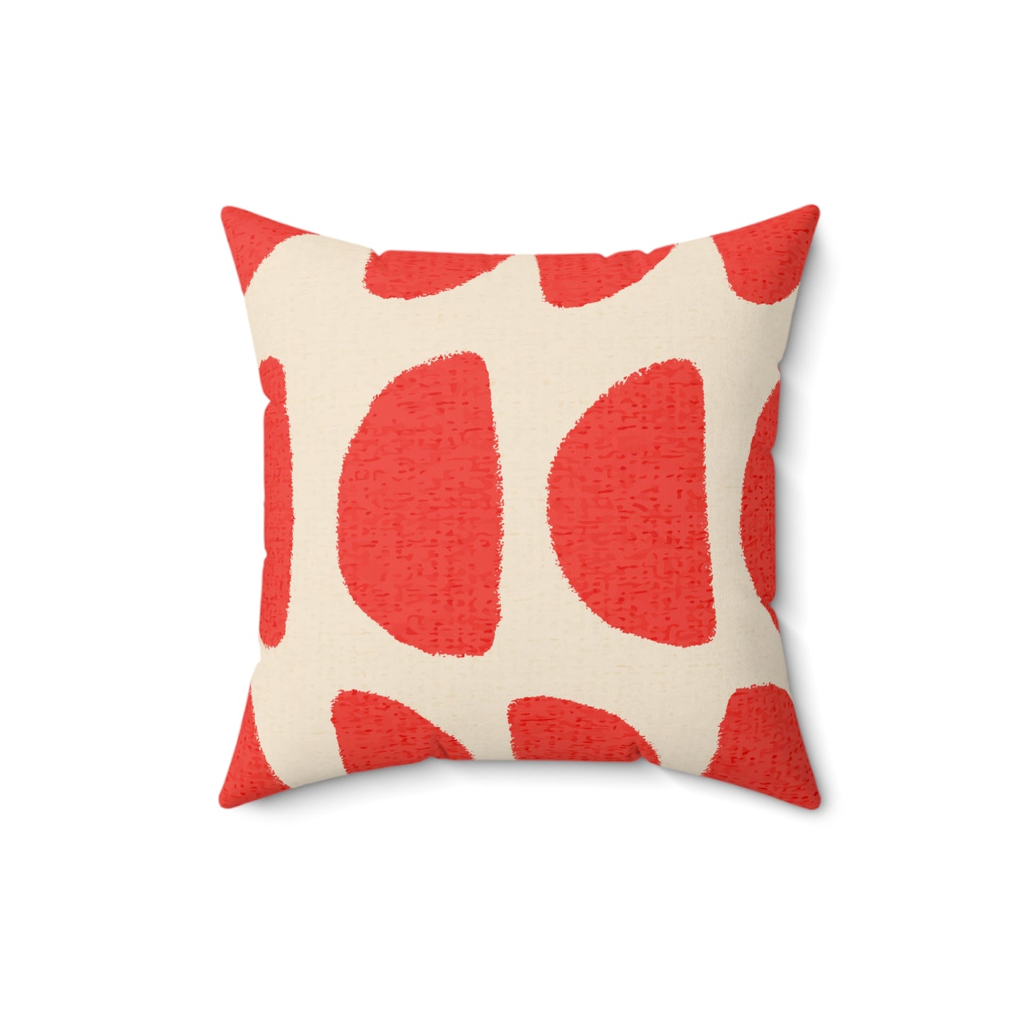 Retro Geometric Throw Pillow