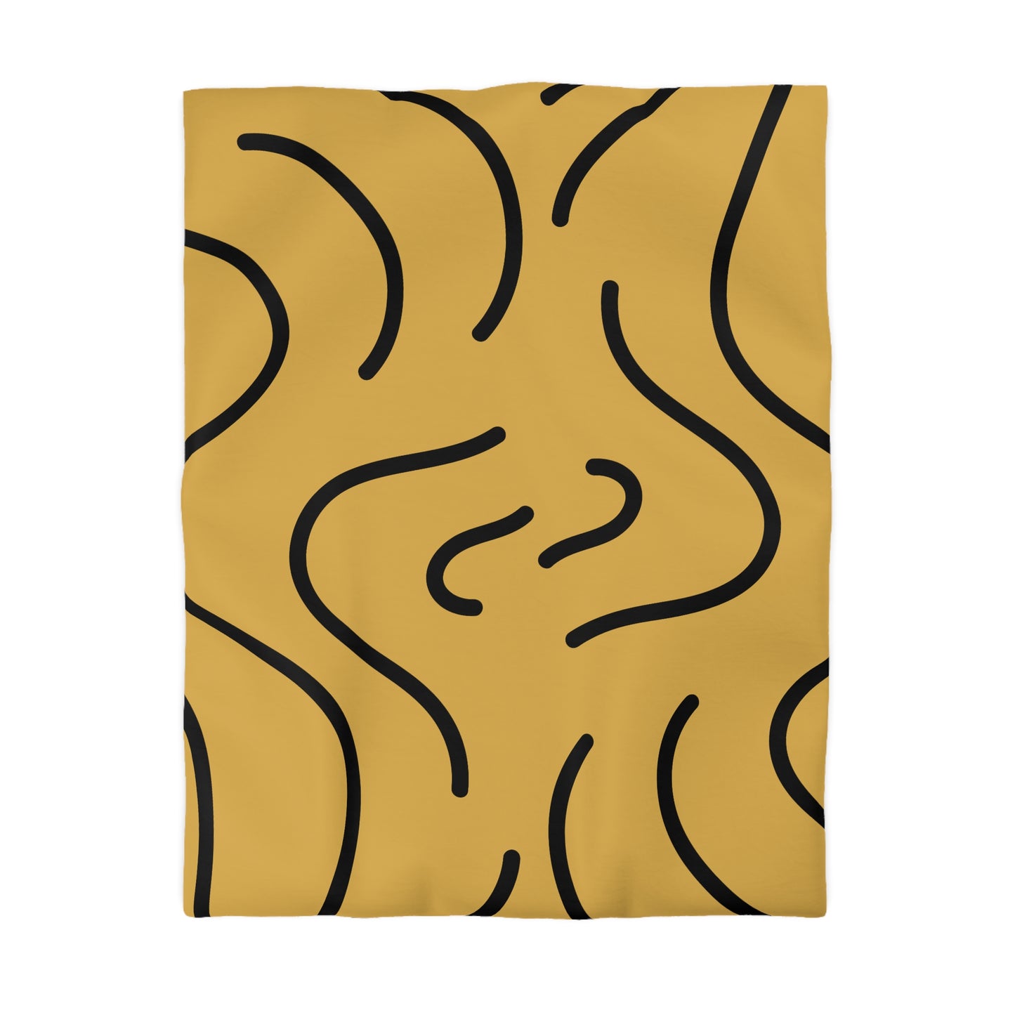 Wavy Lined Duvet Cover