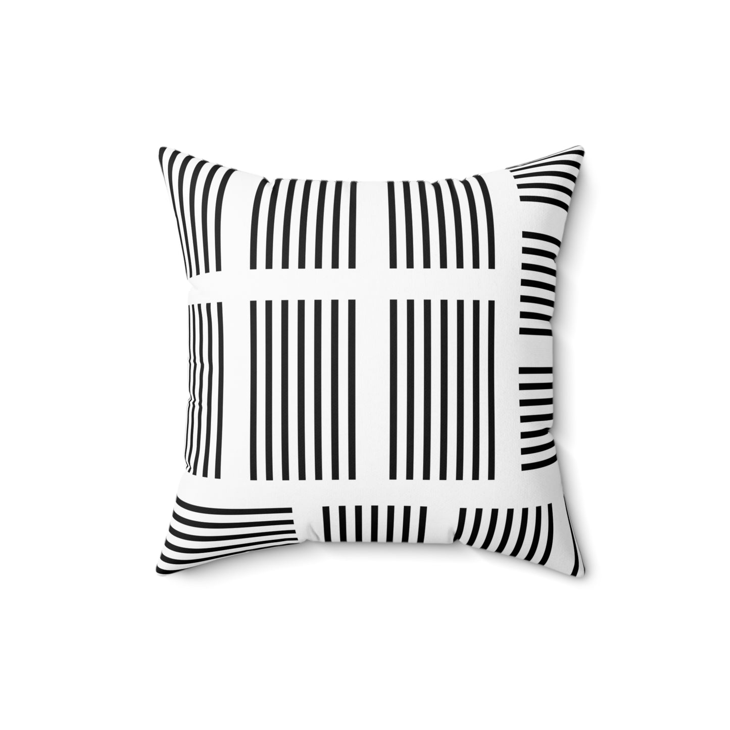 Minimalist Lined Throw Pillow