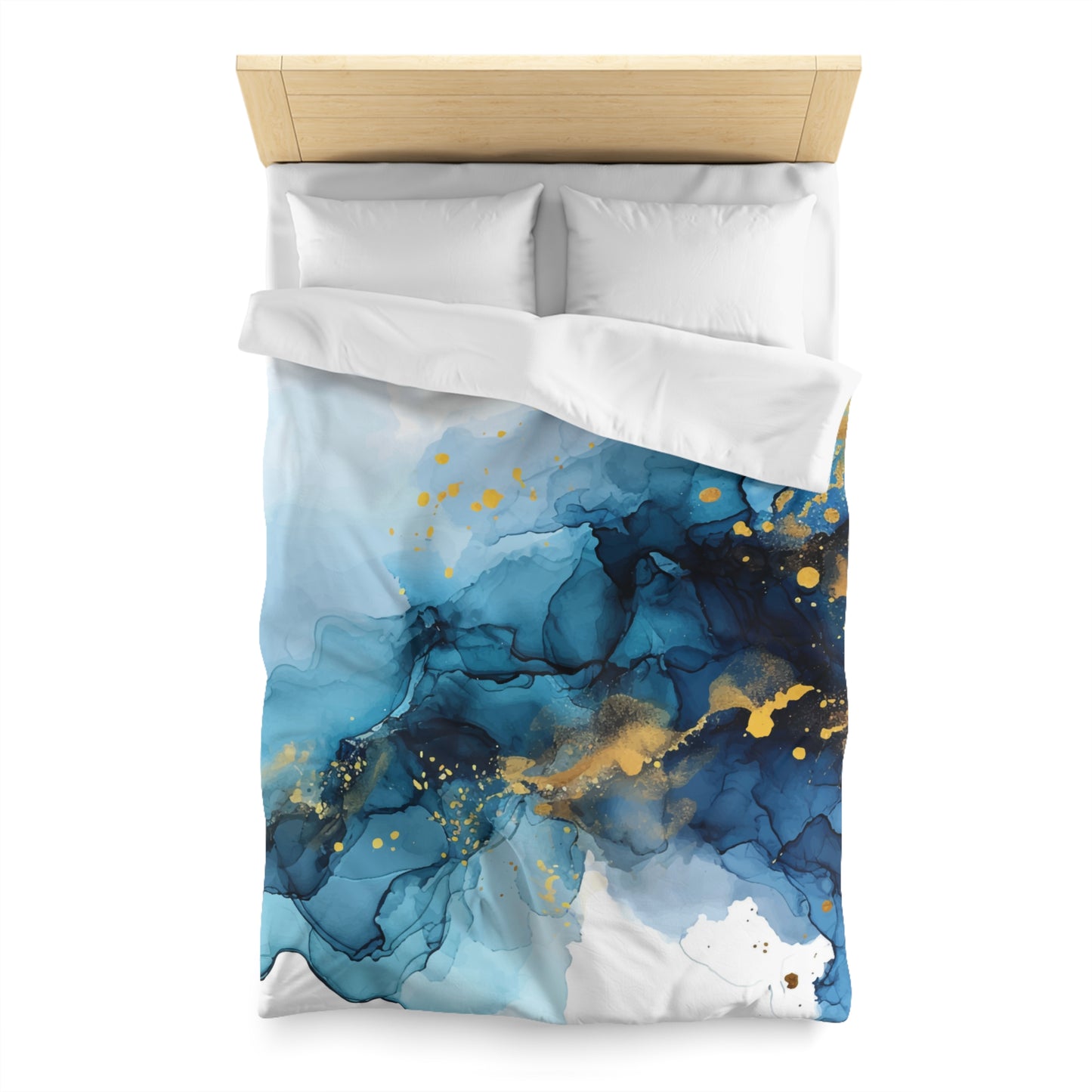 Fluid Ink Duvet Cover