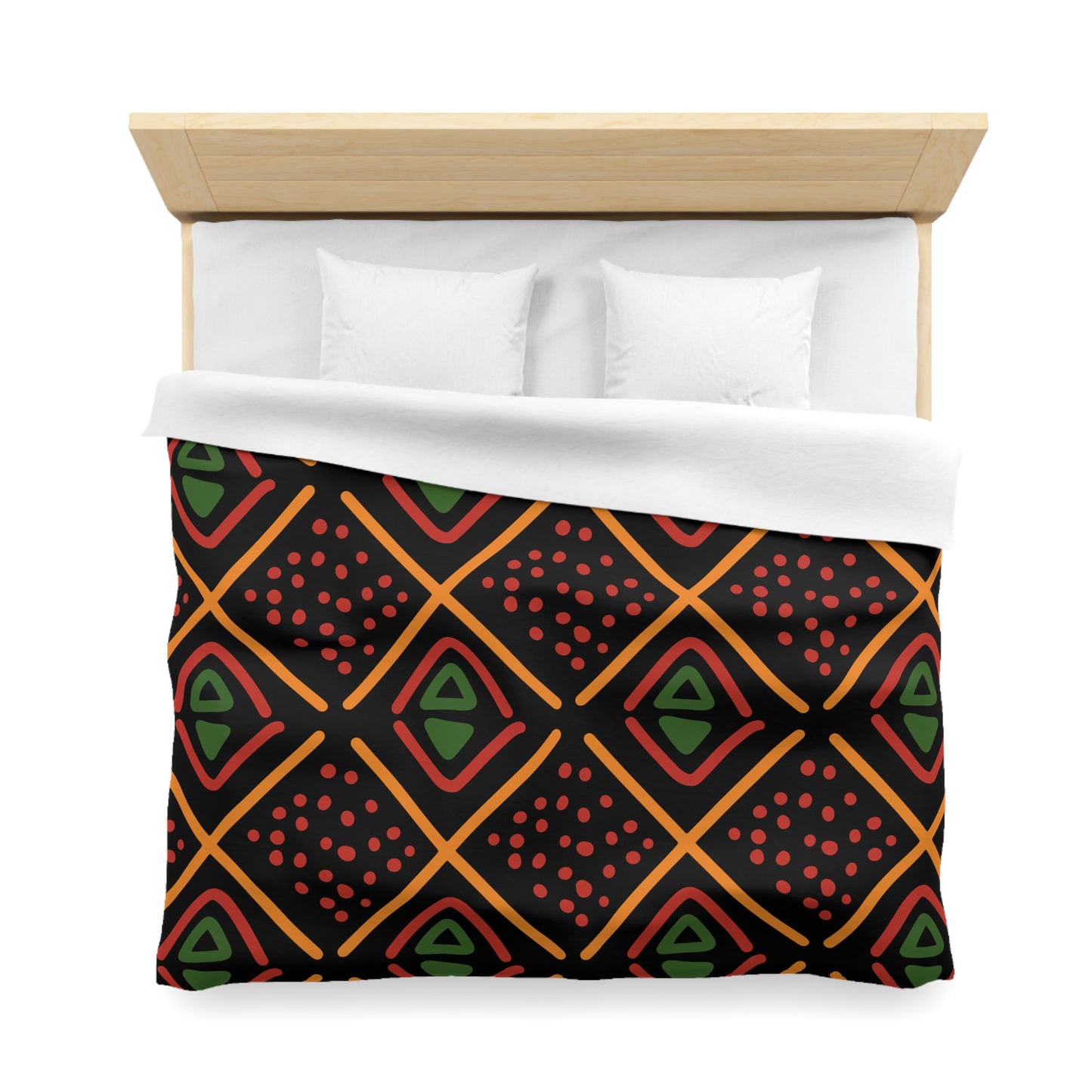 African Mudcloth Duvet Cover