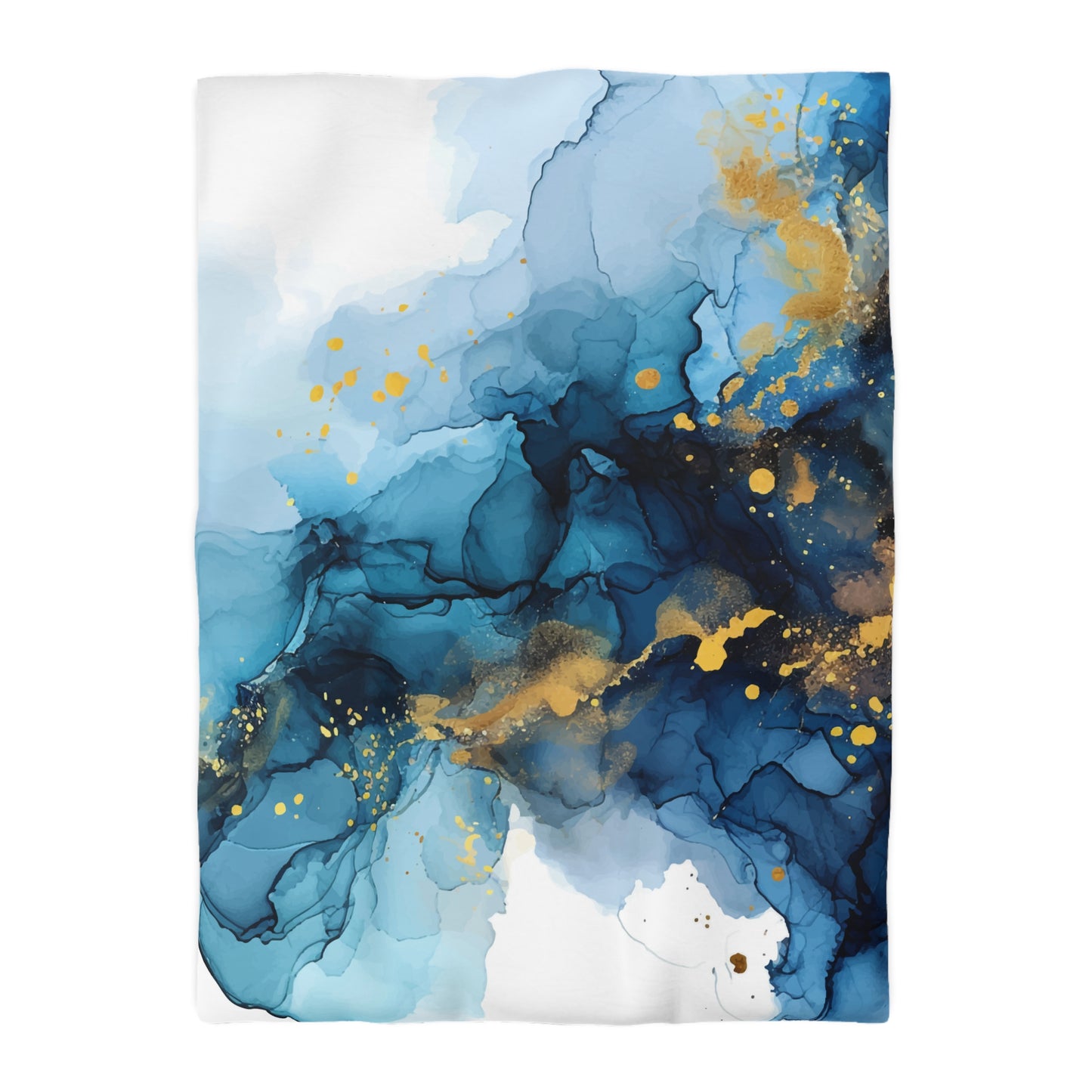 Fluid Ink Duvet Cover