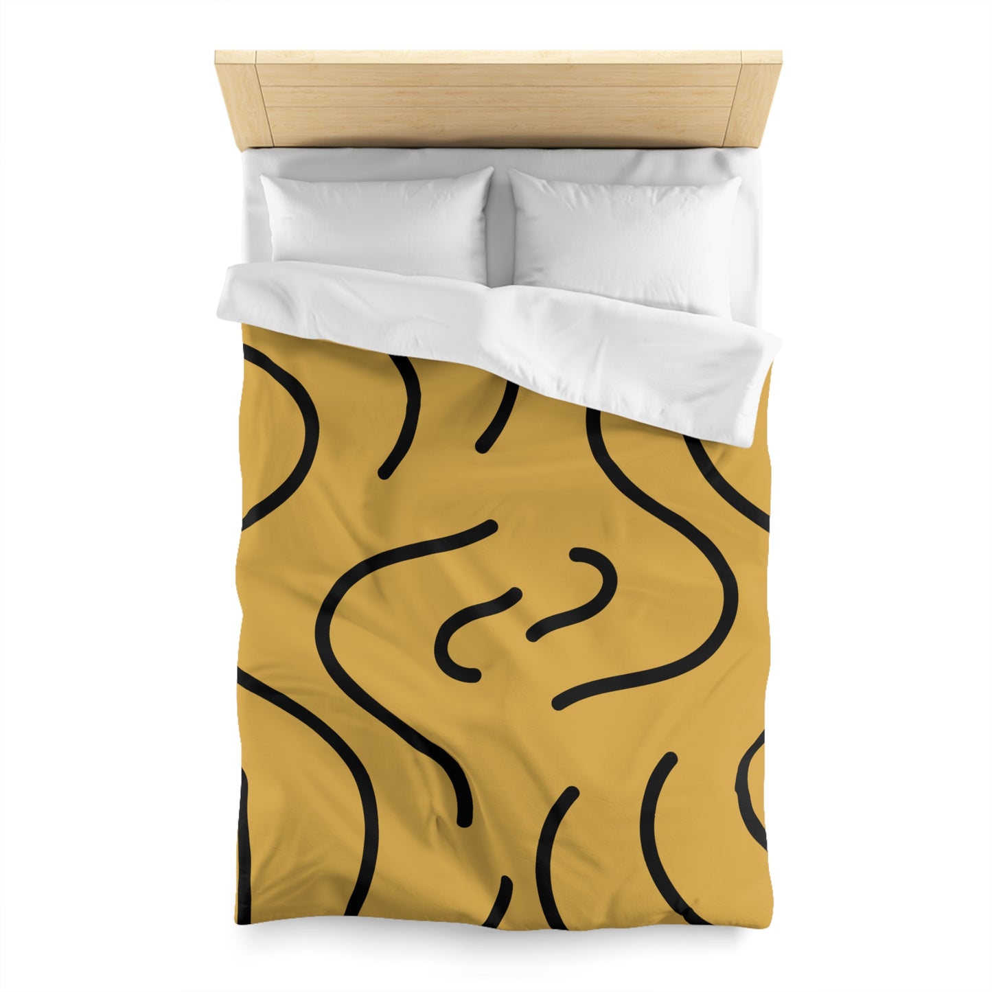 Wavy Lined Duvet Cover