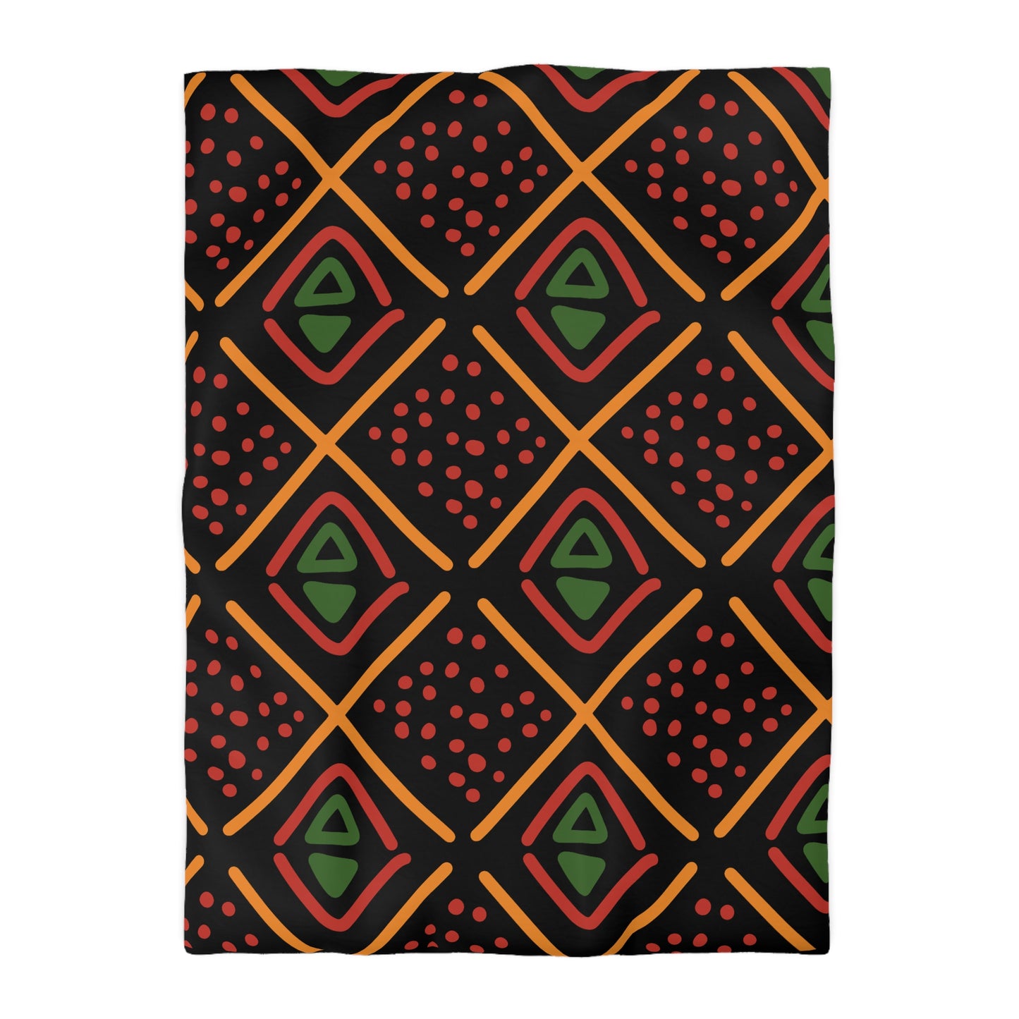 African Mudcloth Duvet Cover