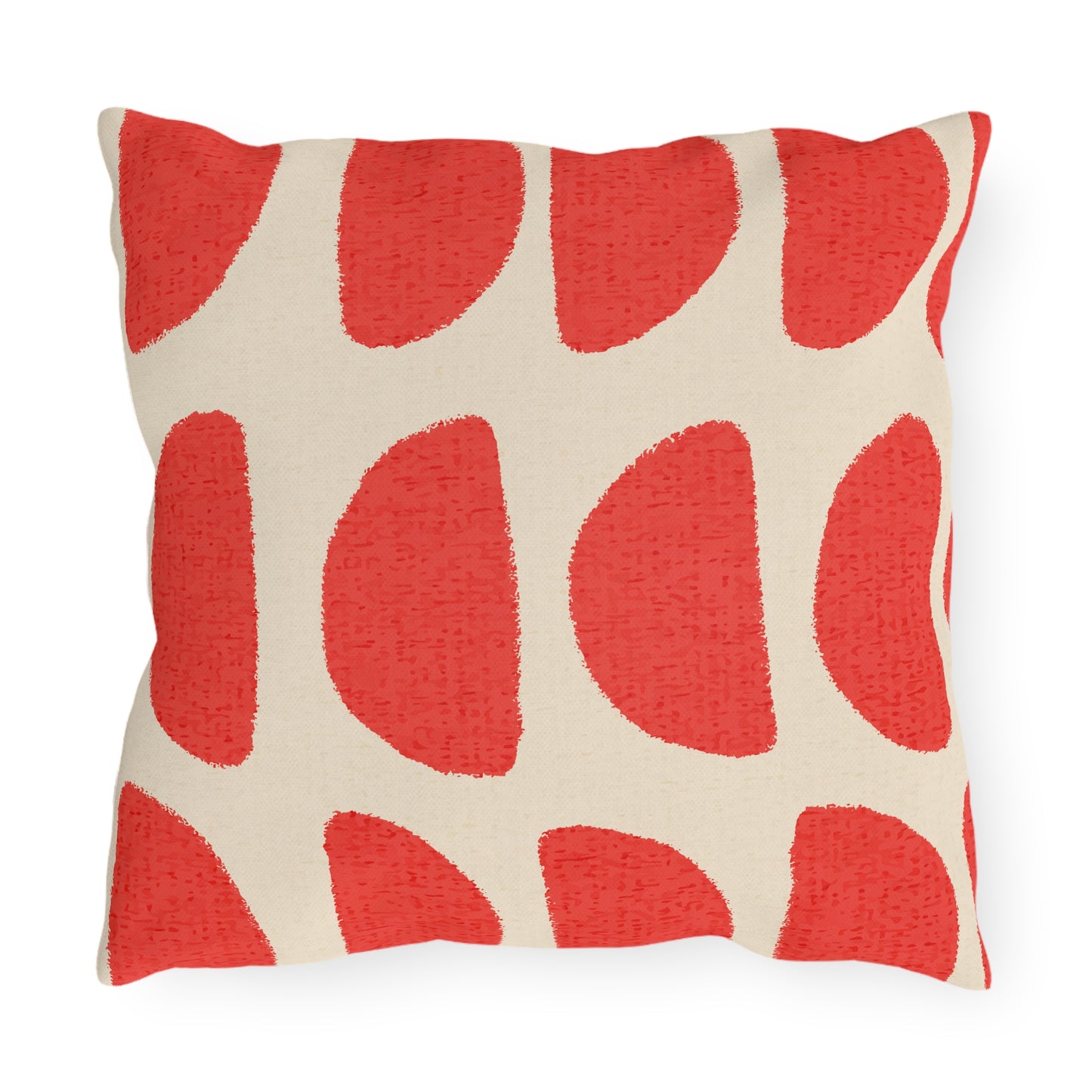 Retro Geometric Outdoor Pillow