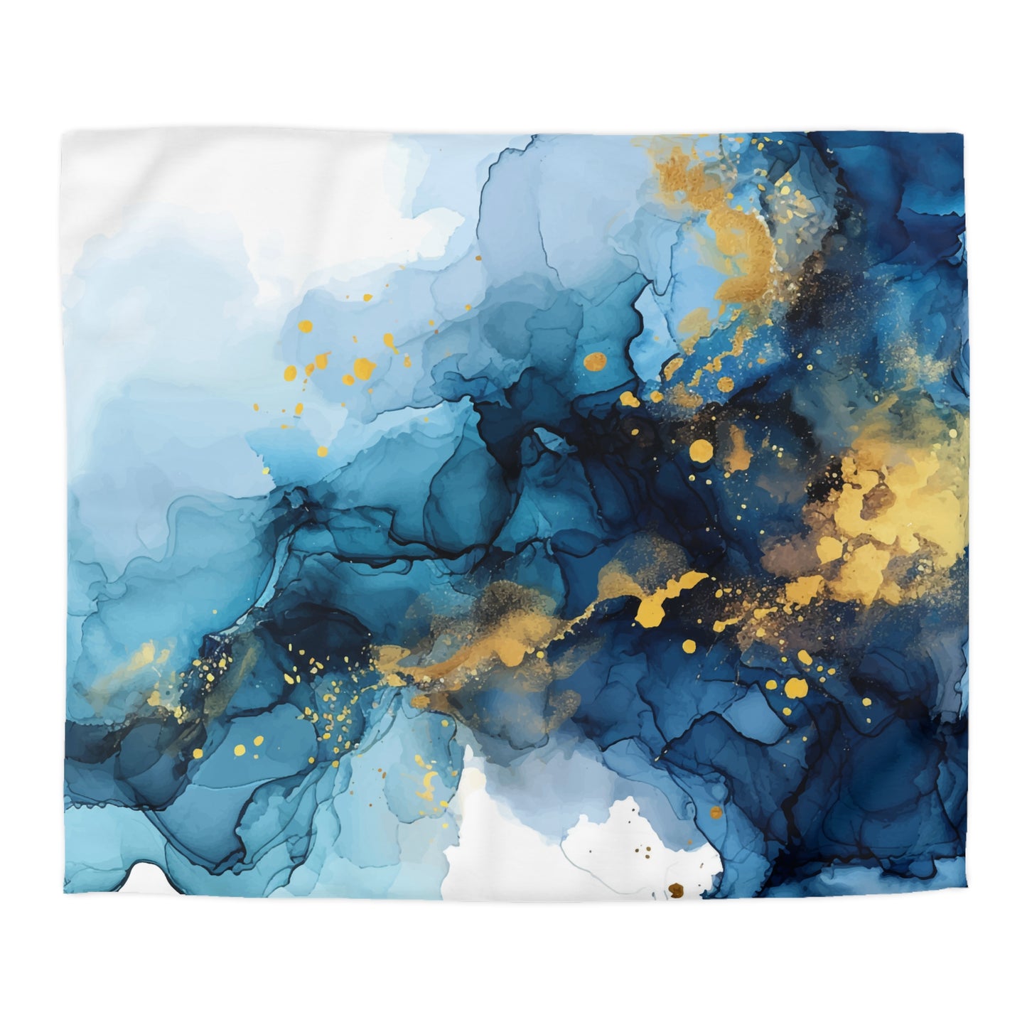 Fluid Ink Duvet Cover