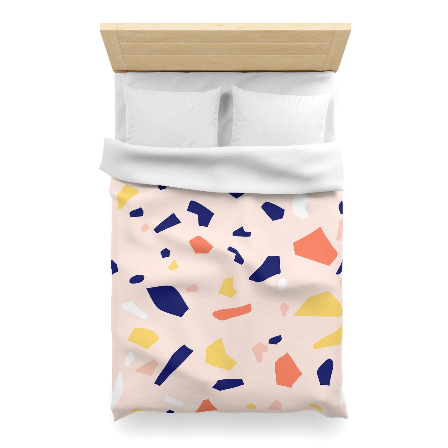 Abstract Terrazzo Duvet Cover