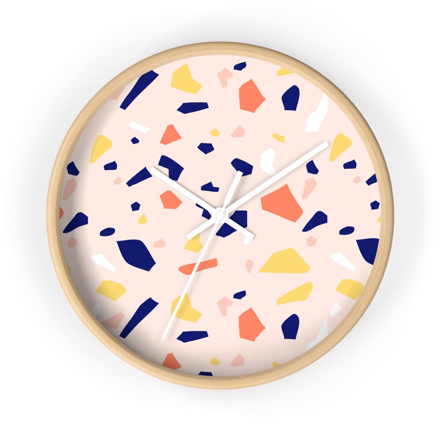 Abstract Terrazzo Wall Clock