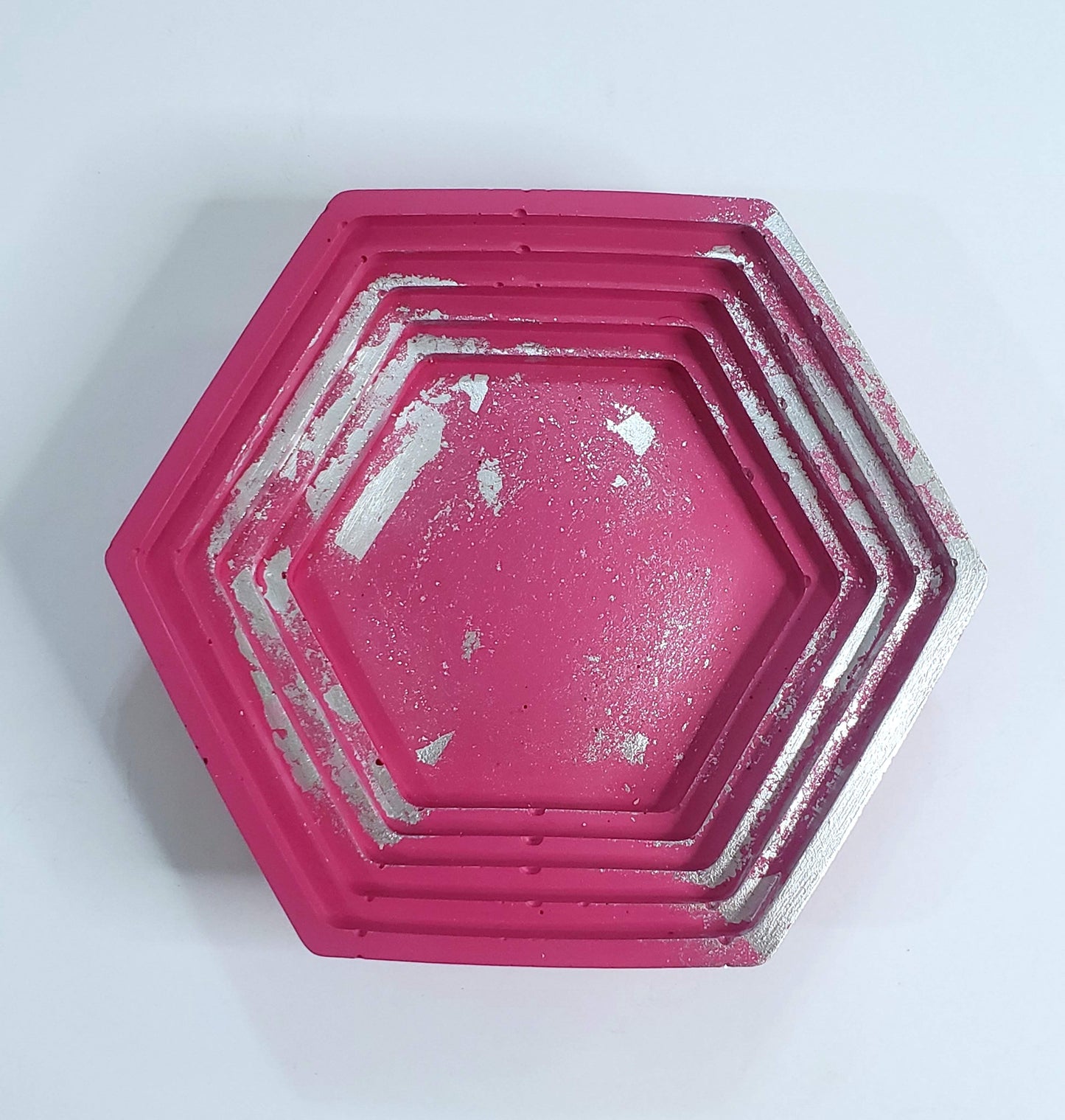 Handmade Ceramic Hexagon Bowl