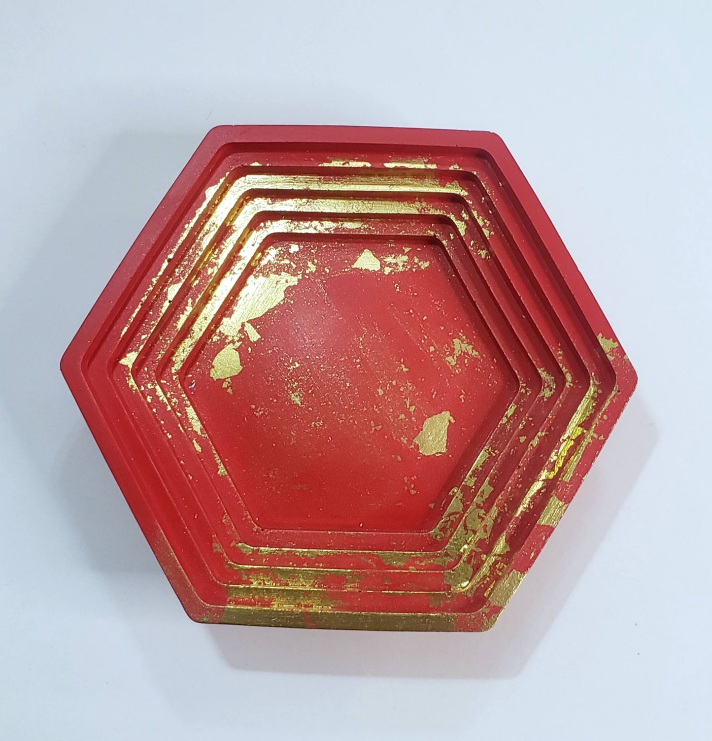 Handmade Ceramic Hexagon Bowl